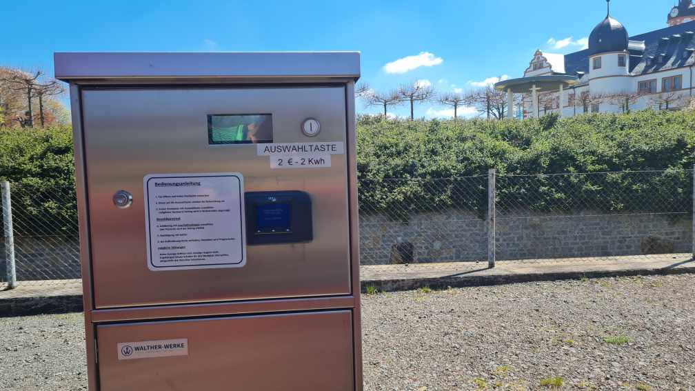 Wohnmobilstellplatz Ohrdruf Stromversorgung