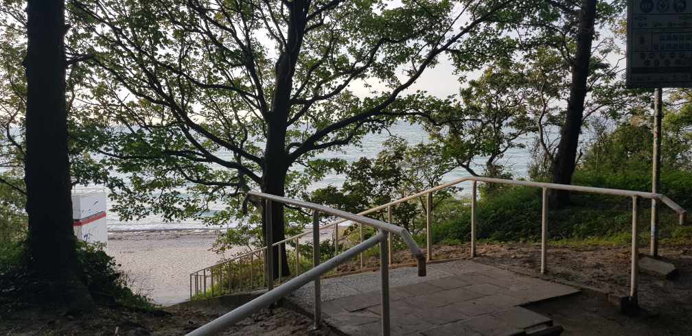 Zugang Strand Stolteraa