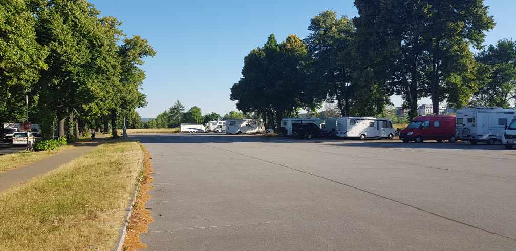 Stellplatz Dresden an der Elbe