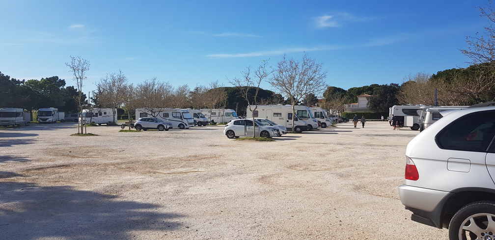 Stellplatz am Hafen Argeles sur Mer