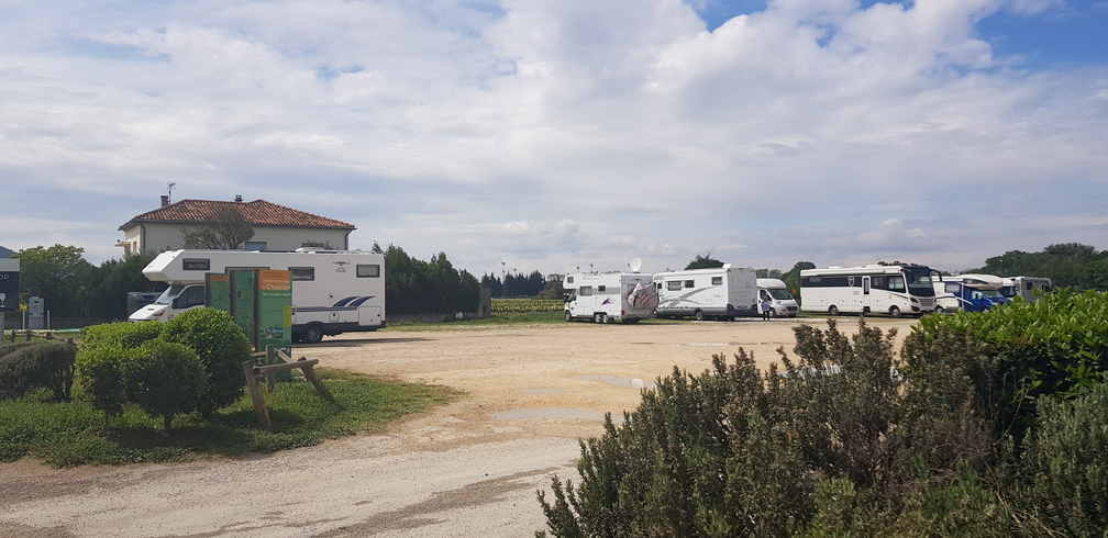 Stellplatz in Chusclan