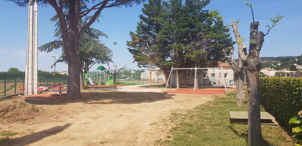 Spielplatz in Chusclan