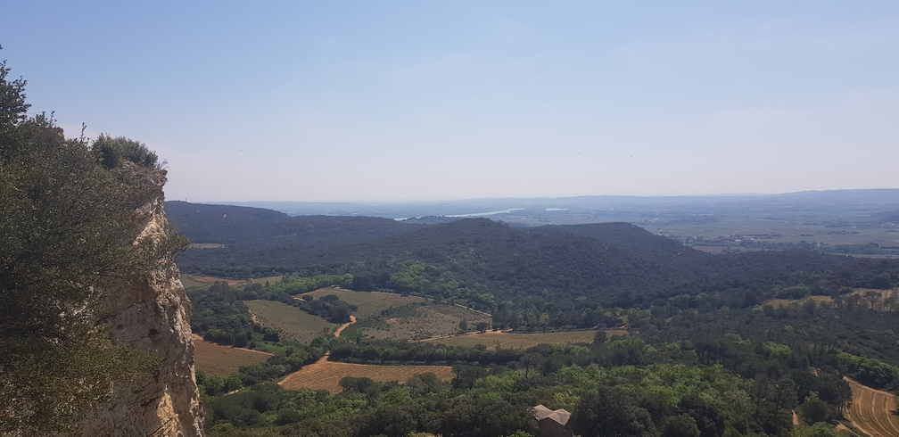 Ausblick Château de Gicon