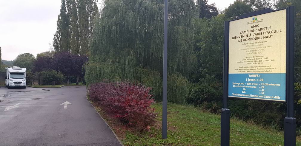 Wohnmobilstellplatz Homburg Haut