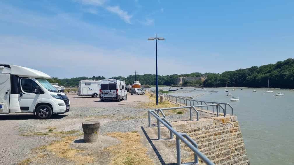 Wohnmobilstellplatz Bretagne Le Guildo