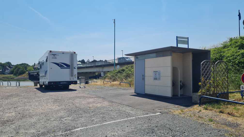 Toiletten Le Guildo Stellplatz
