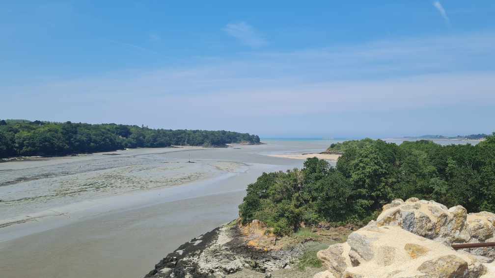 Ausblick Chateau du Guildo