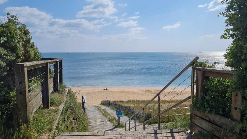 Strandzugang Plage des Jaunais
