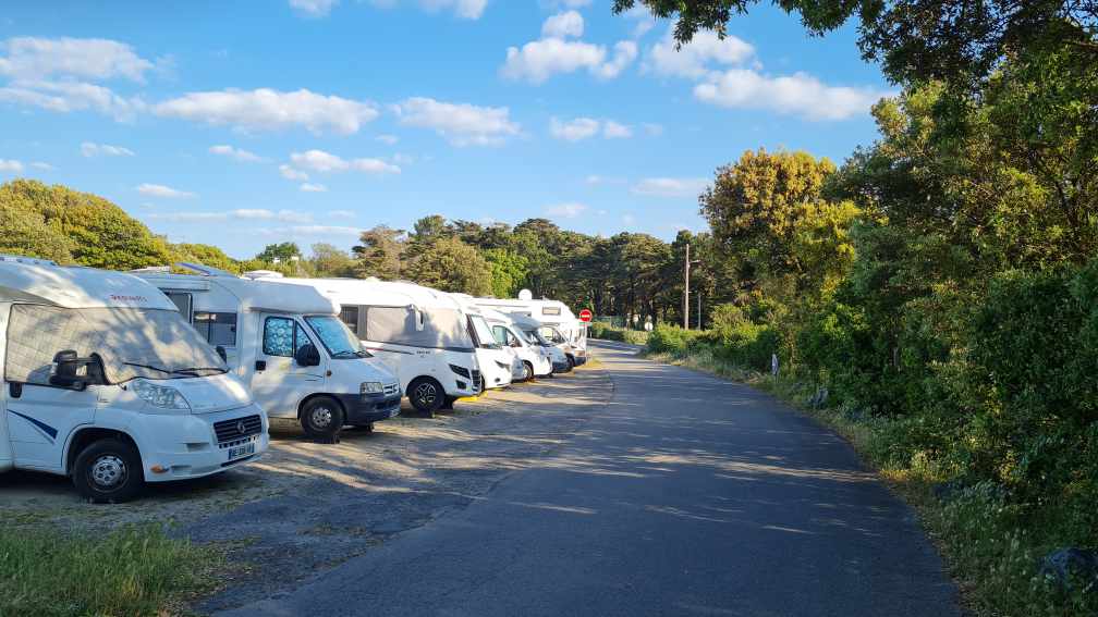 Wohnmobilstellplatz Plage des Jaunais