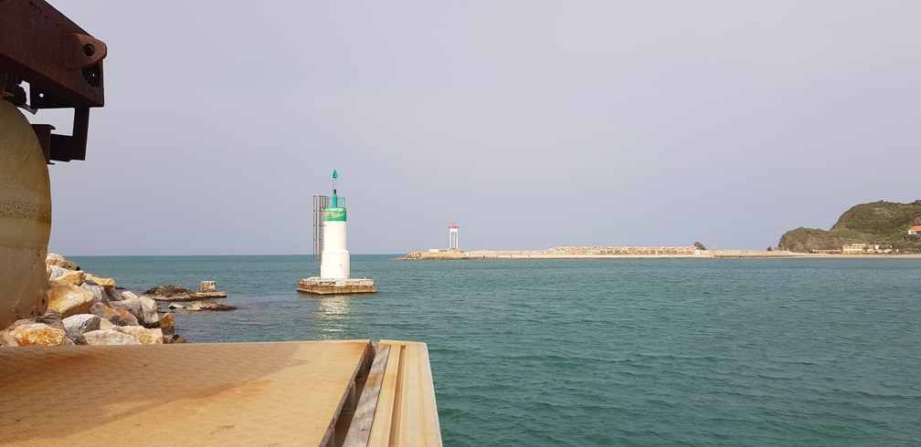Hafeneinfahrt Port Vendres