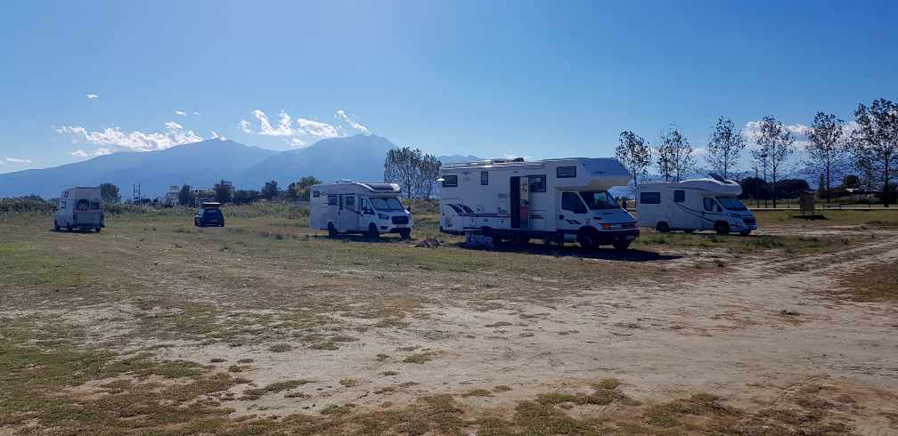 Chalkidiki Wohnmobilstellplatz