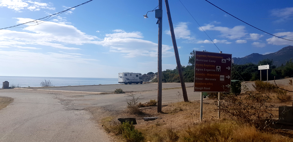 Wohnmobilstellplatz Petrota Beach