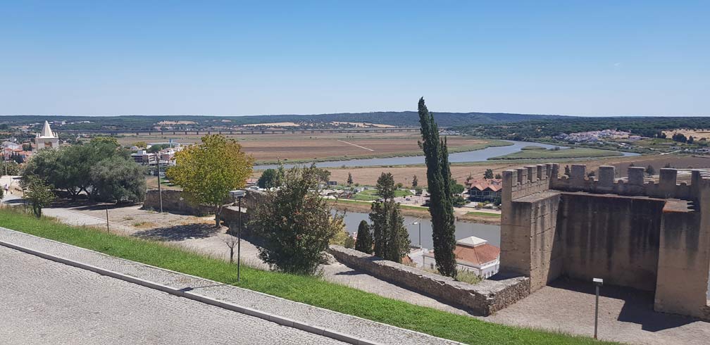 Ausblick über Alcacer do Sal