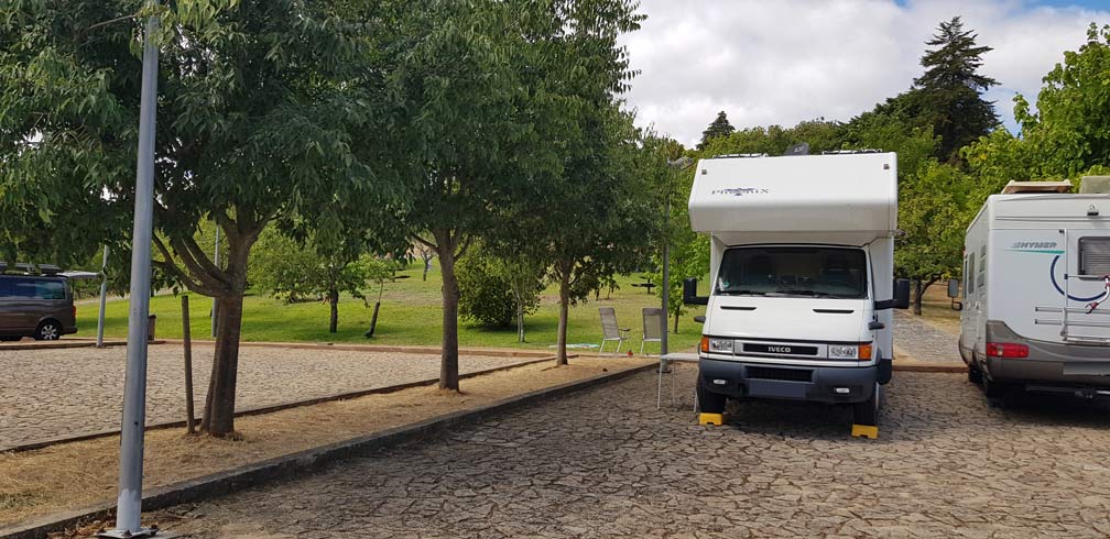 Wohnmobilstellplatz in Braganca