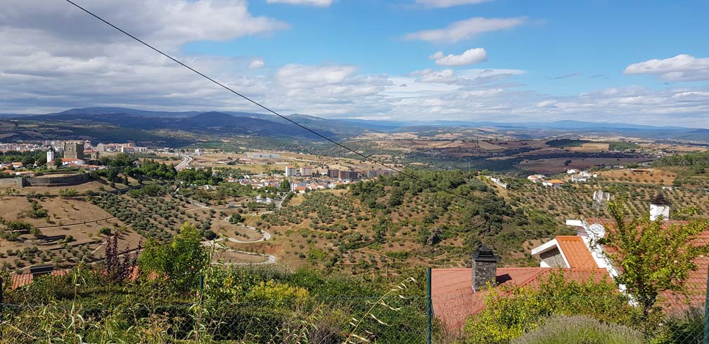 Aussicht über Braganca