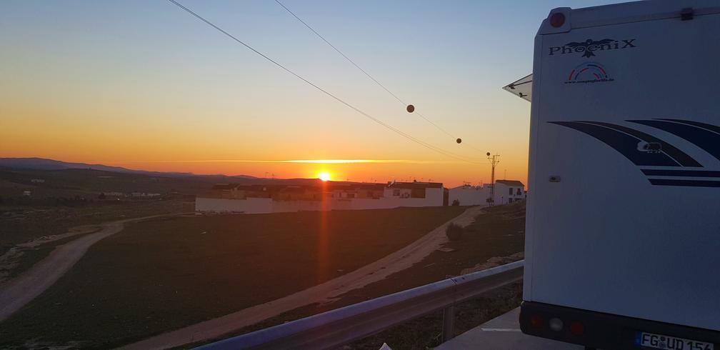 Sonnenuntergang Osuna