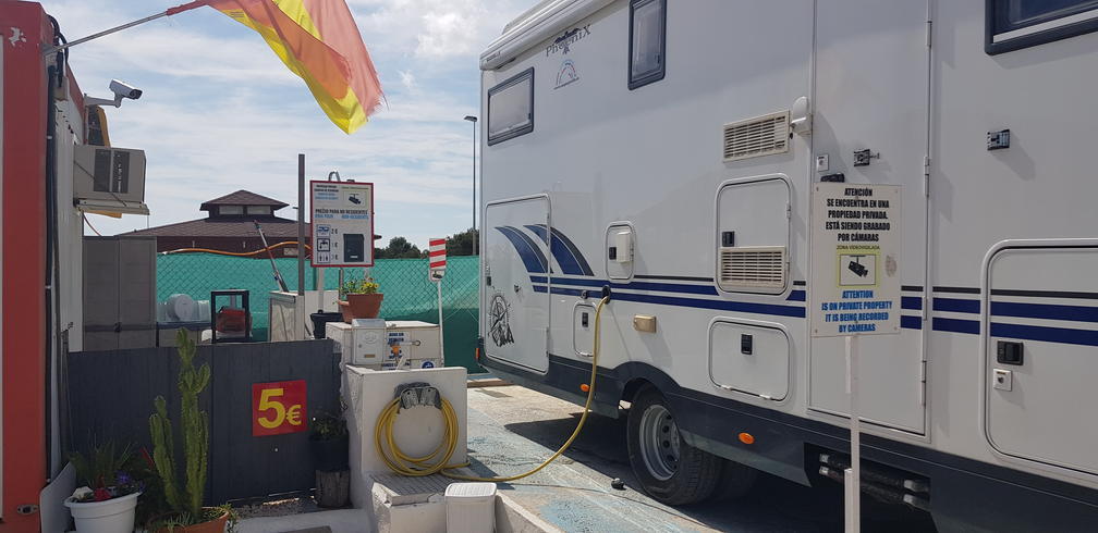Stellplatz Santa Pola