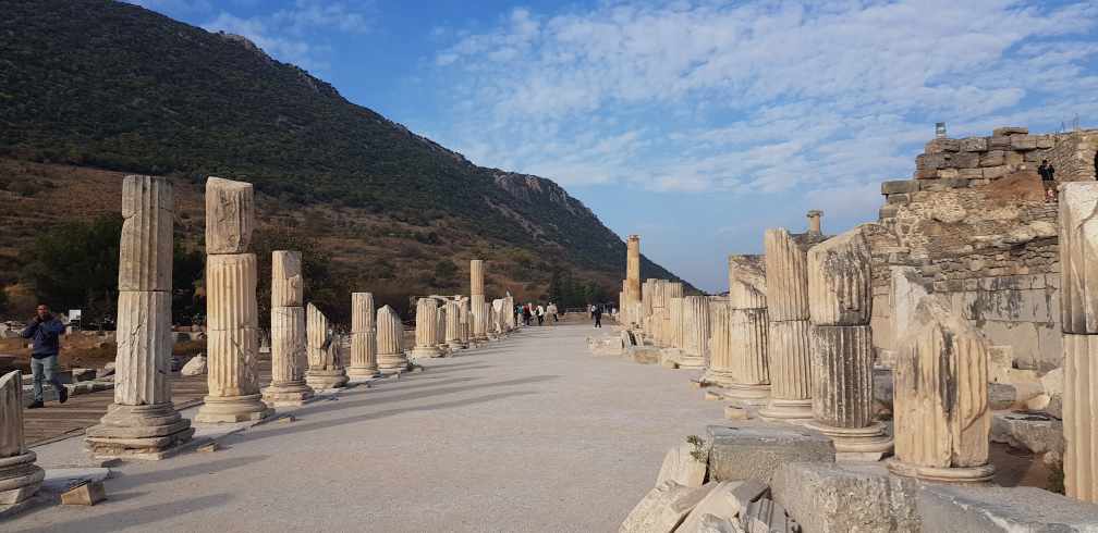 Historische Sehenswürdigkeit Ephesus Türkei