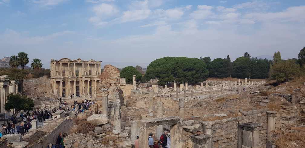 Bibliothek Ausgrabungsstätte Ephesus