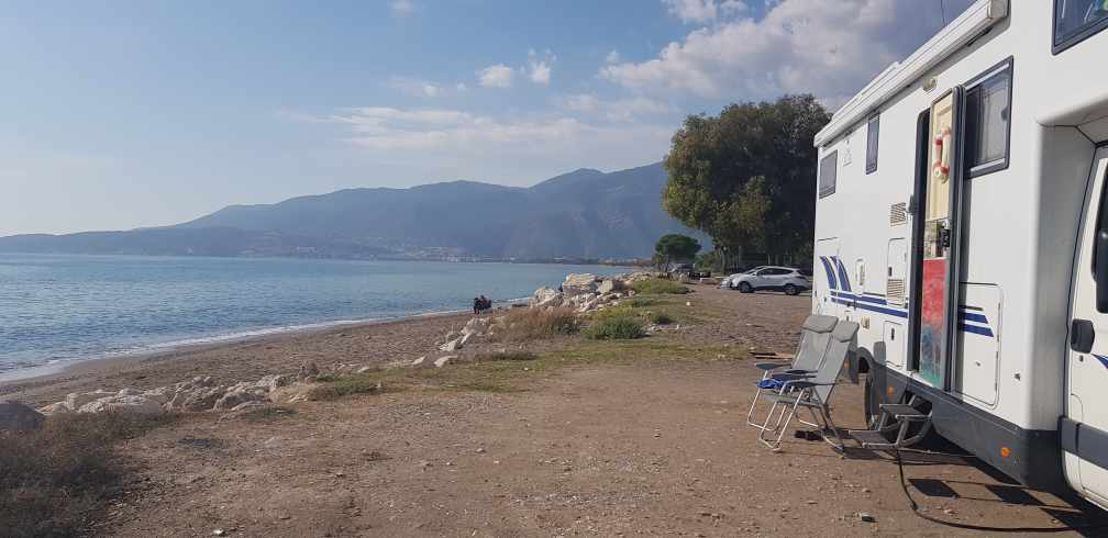 Parkplatz Finike Türkei