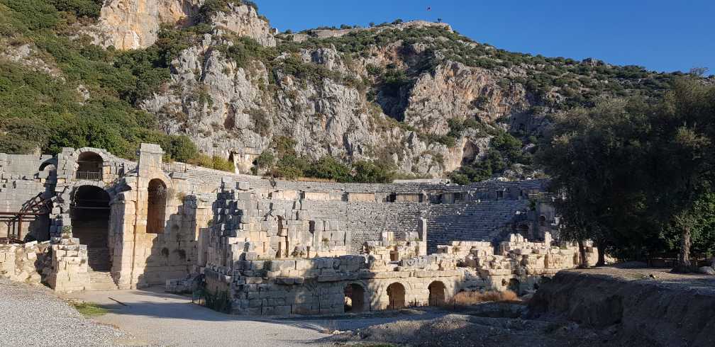 Ausgrabungstätte in Myra