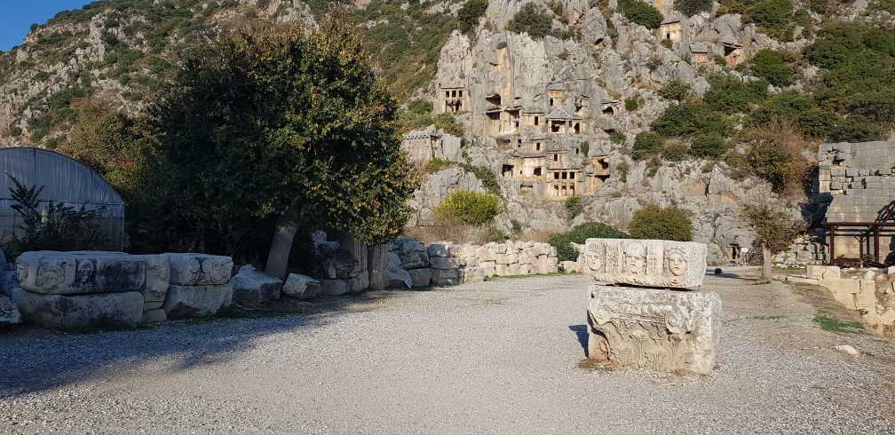 Felsengräber in Myra