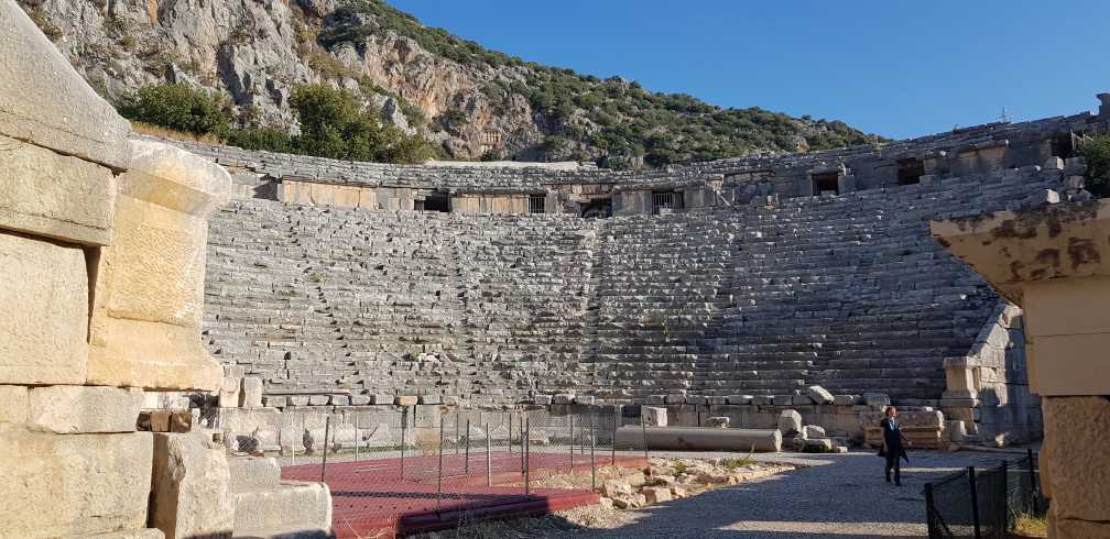 Theatrium in Myra Ausgrabungsstätte