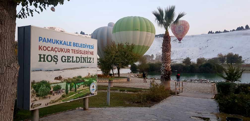 Pamukkale Heißluftballonflug