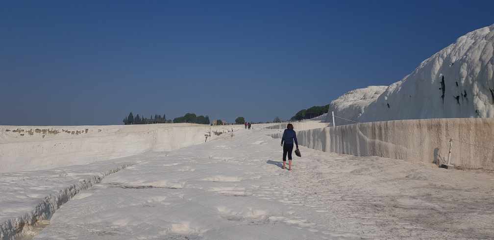 Wanderung Kalkterrassen Pamukkale