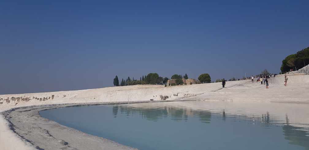 Wasserbecken Pamukkale Türkei