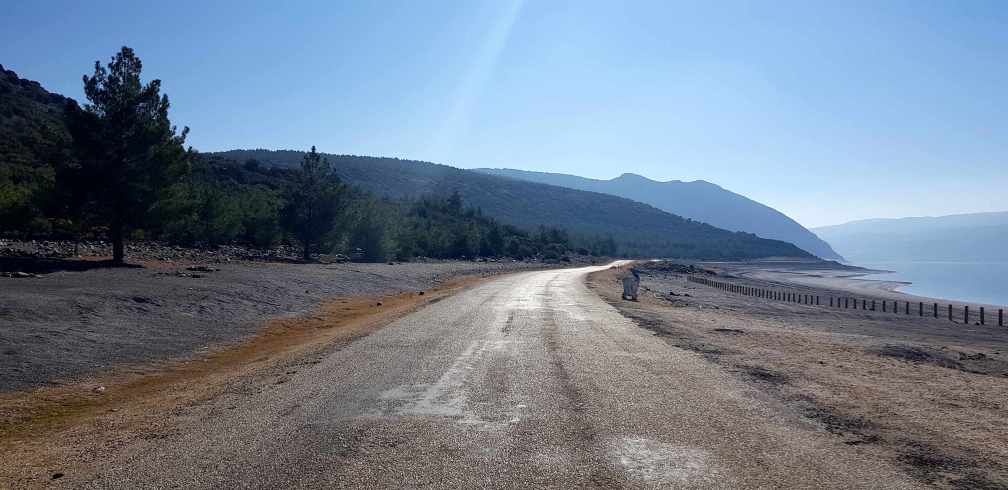Wohnmobilstellplatz Zufahrtsstrasse Salda See