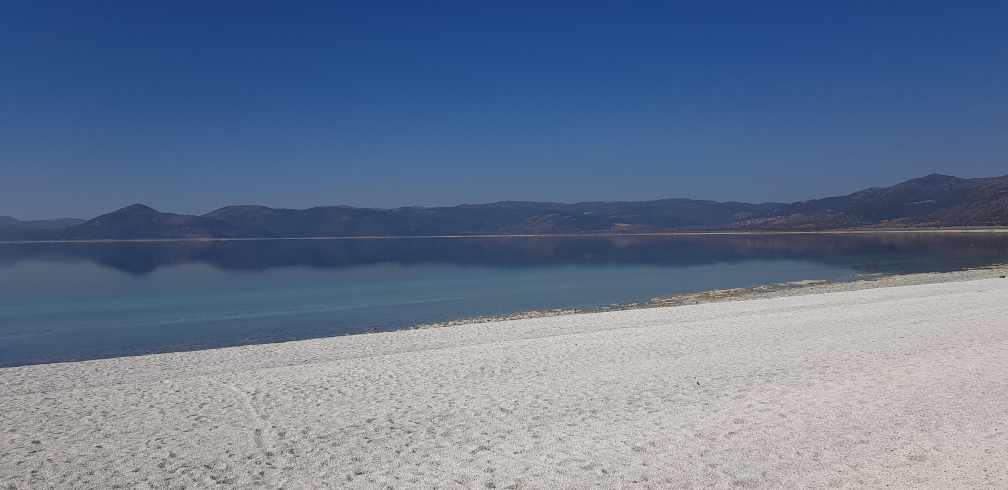 Kratersee in der Türkei Salda See