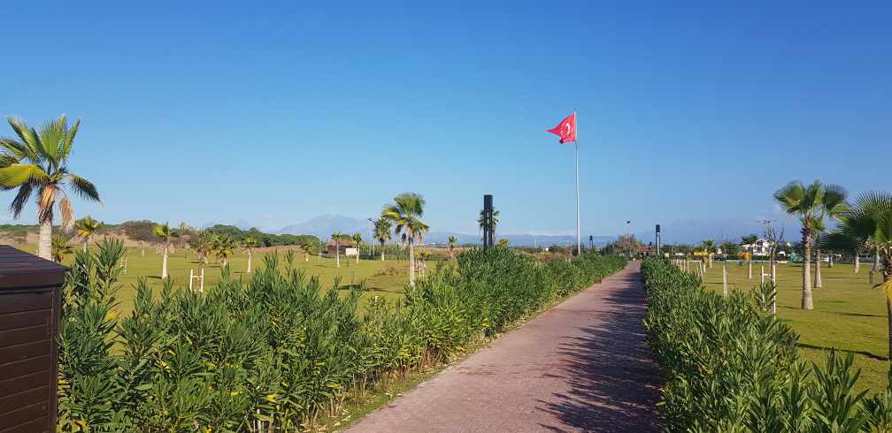 Weg zum Strand Serik Belek